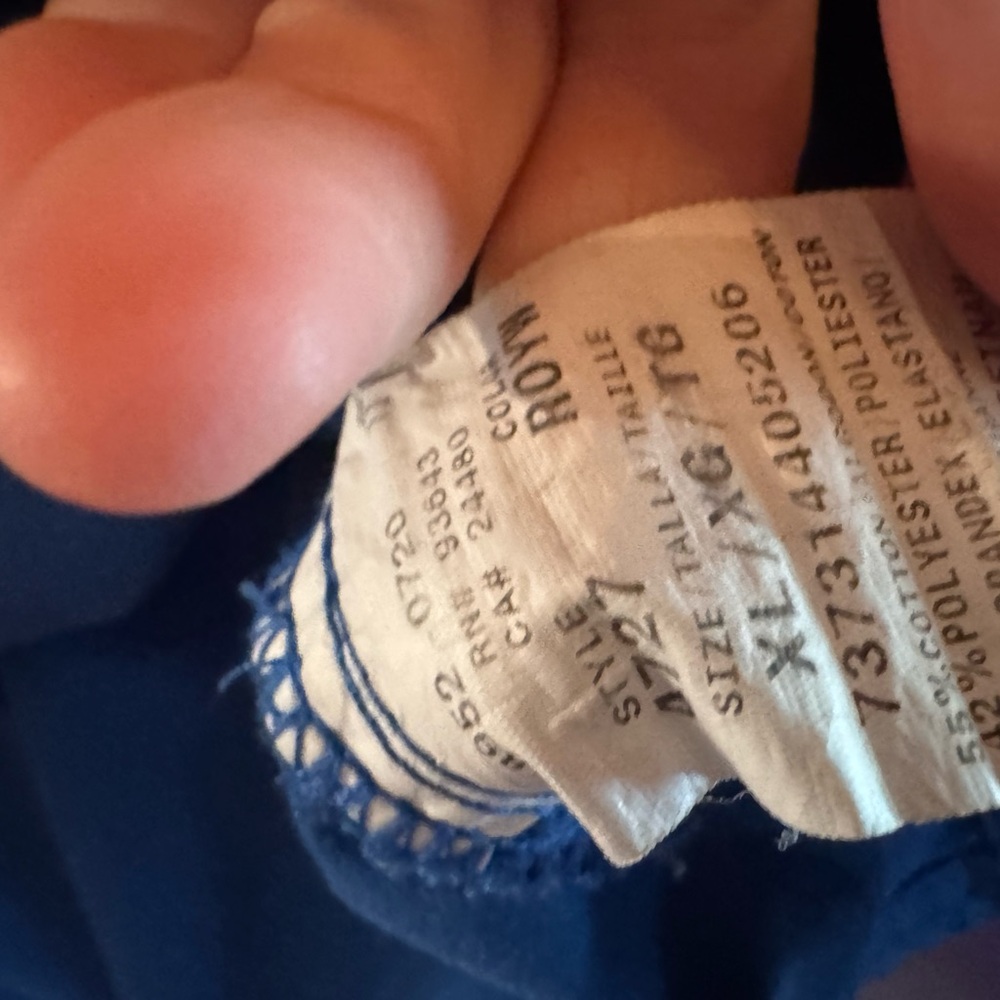 Authentic Cherokee Workwear Scrub top XL